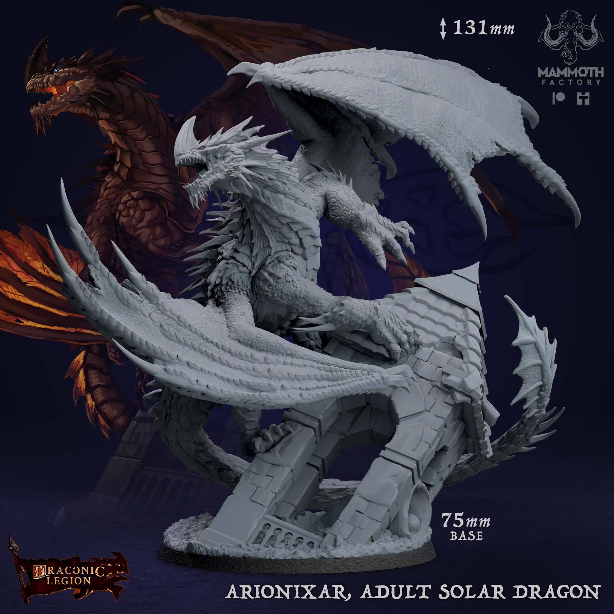 Arionixar - Adult Solar Dragon